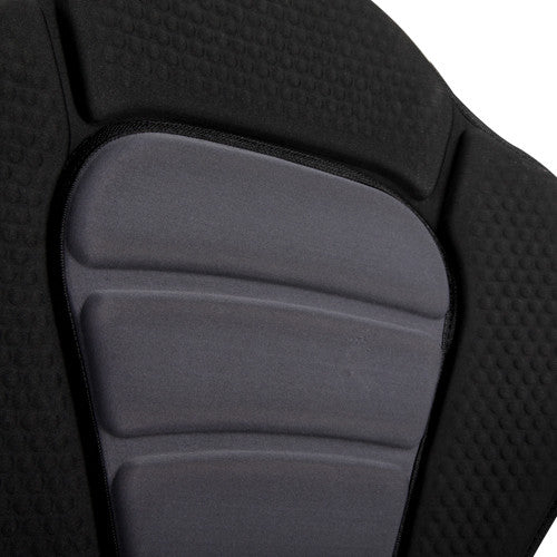 Adjustable Kayak Pedded Seat w/ Bag Grey Black