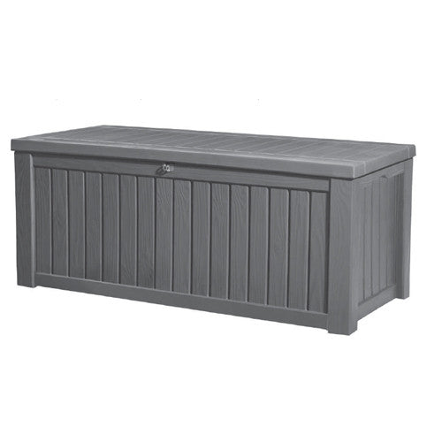 Keter Rockwood Storage Box Anthracite Grey