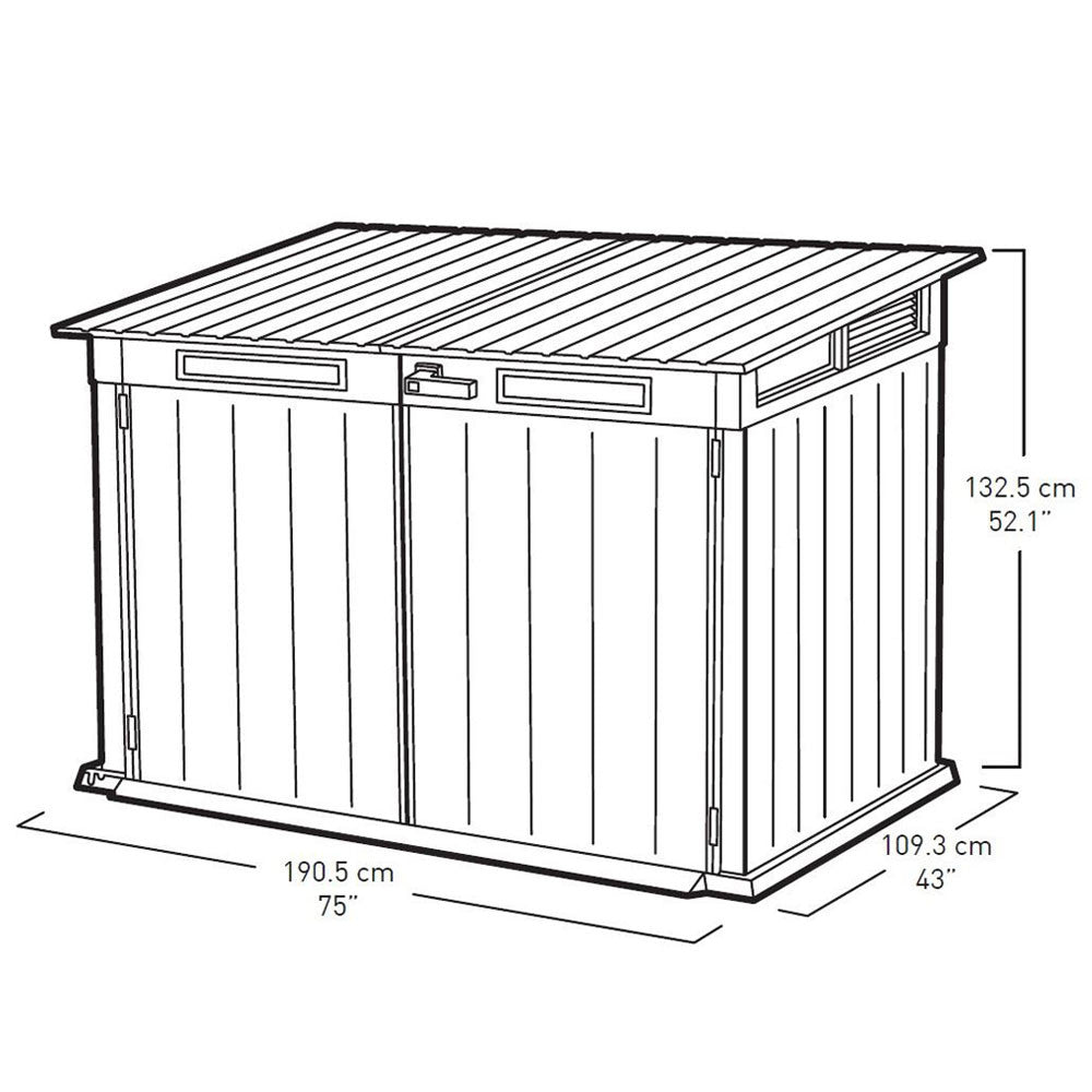 Keter Grande Store Garden Storage Shed