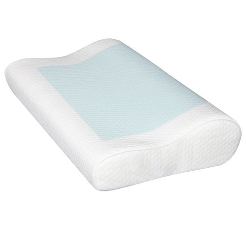 Set of 2 Cool Gel Top Memory Foam Pillow