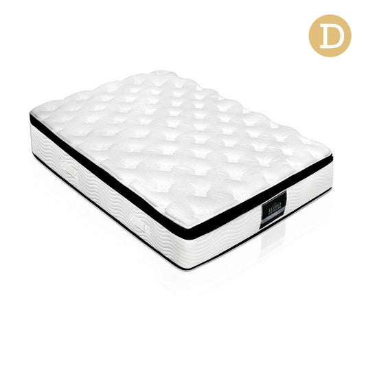 Latex Pillow Top Pocket Spring Mattress Double