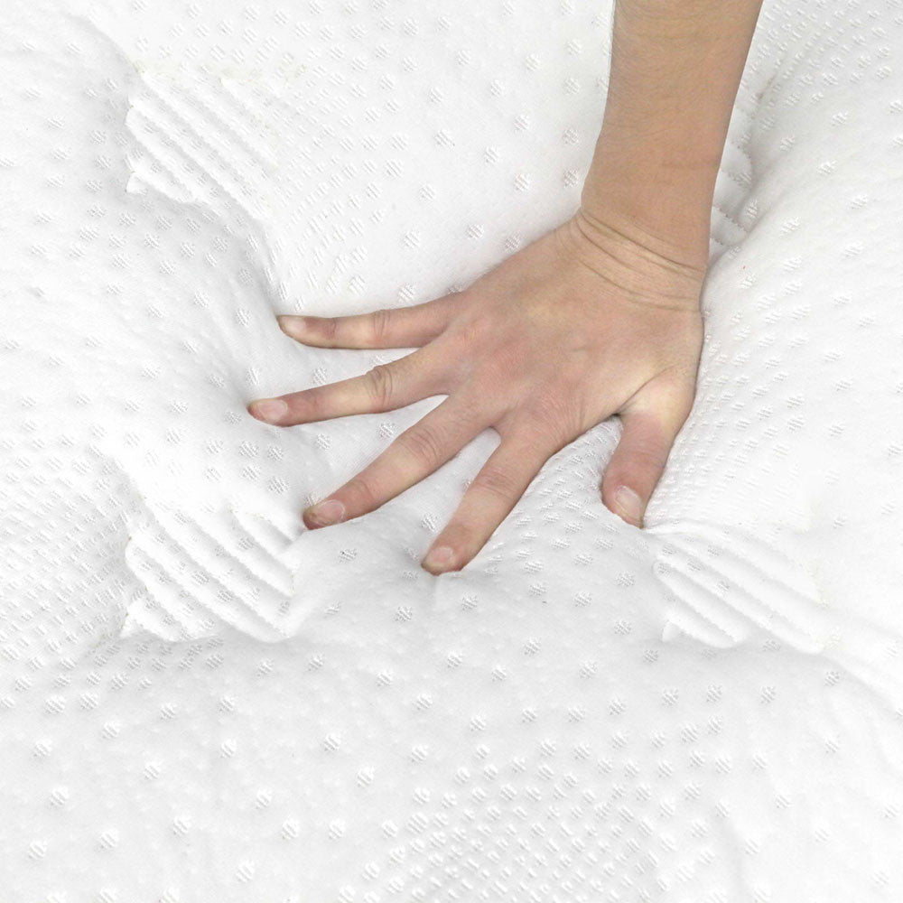 Latex Pillow Top Pocket Spring Mattress King Single