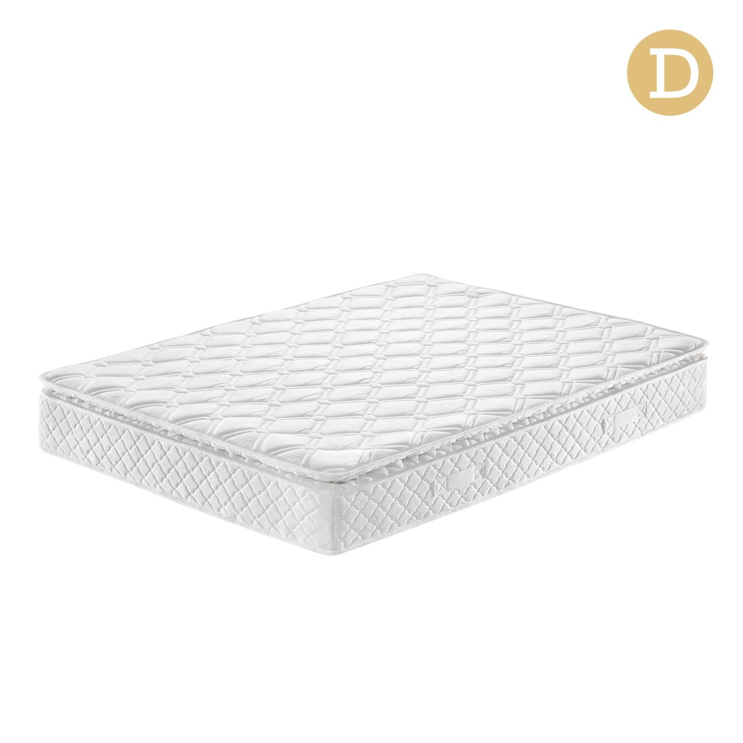 Pillow Top Pocket Spring Medium Firm Mattress Double