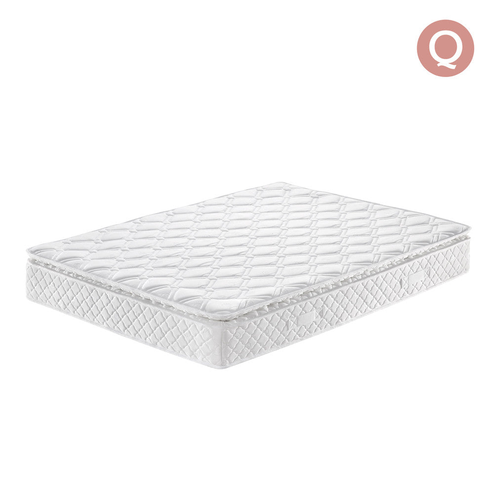 Pillow Top Pocket Spring Medium Firm Mattress Queen