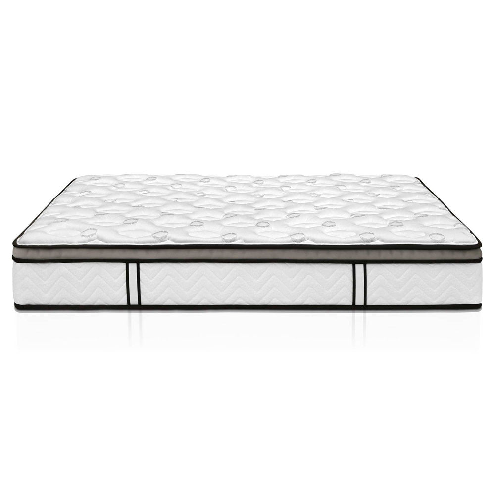 Latex Euro Top Pocket Spring Mattress Back Support Double