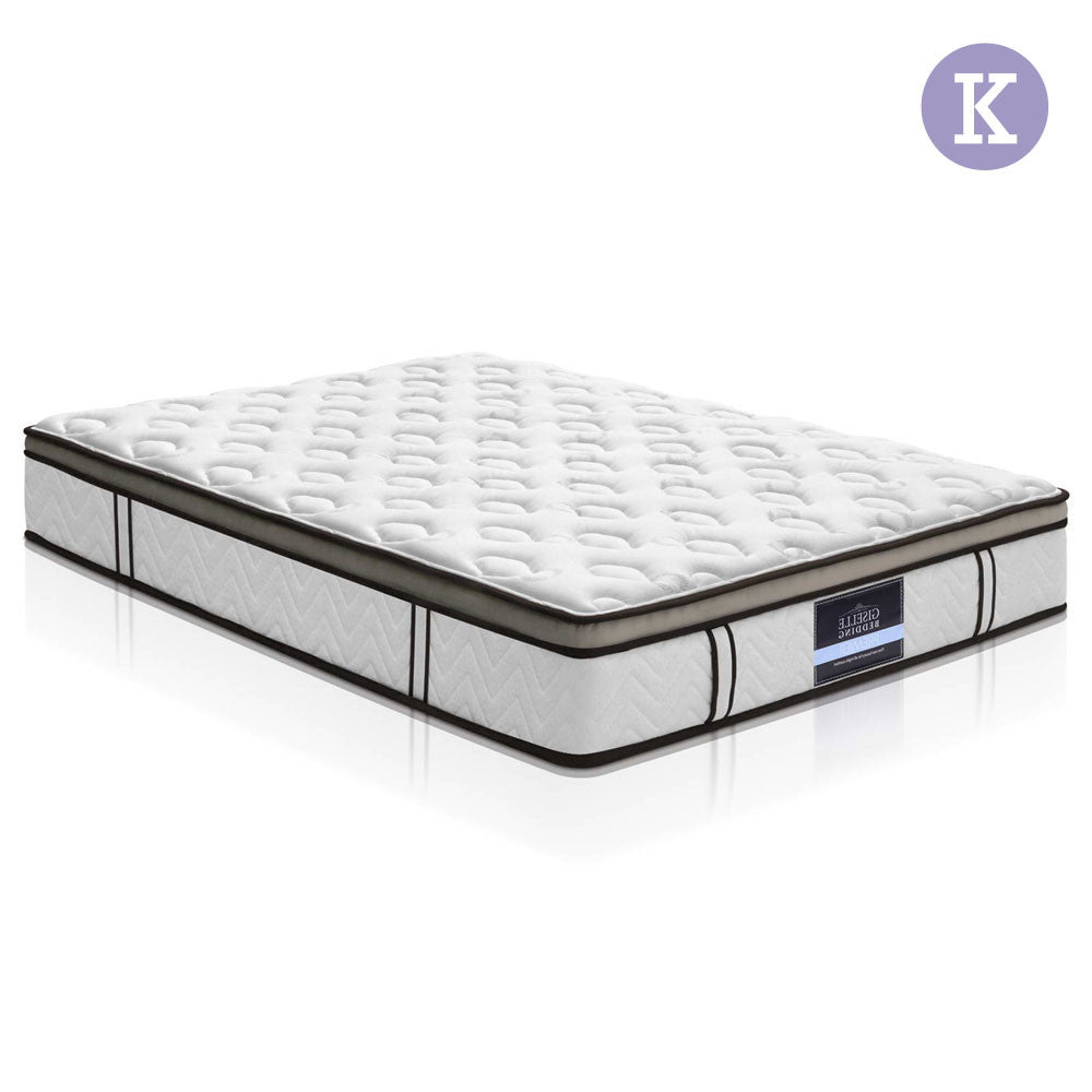 Latex Euro Top Pocket Spring Mattress Back Support King