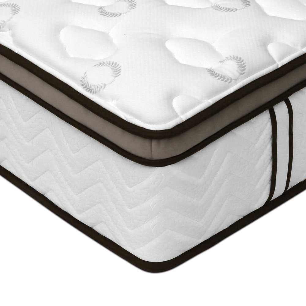 Latex Euro Top Pocket Spring Mattress Back Support King