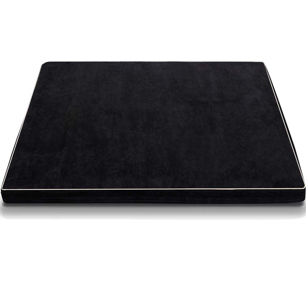 Pet Dog Anti Skid Sleep Memory Foam Mattress Bed Large Black