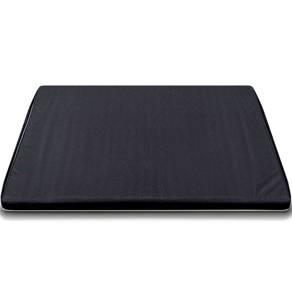 Pet Dog Anti Skid Sleep Memory Foam Mattress Bed Large Black