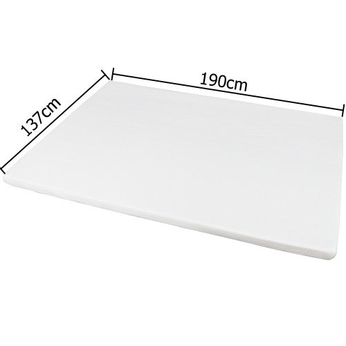 Visco Elastic Memory Foam Mattress Topper 5cm Double