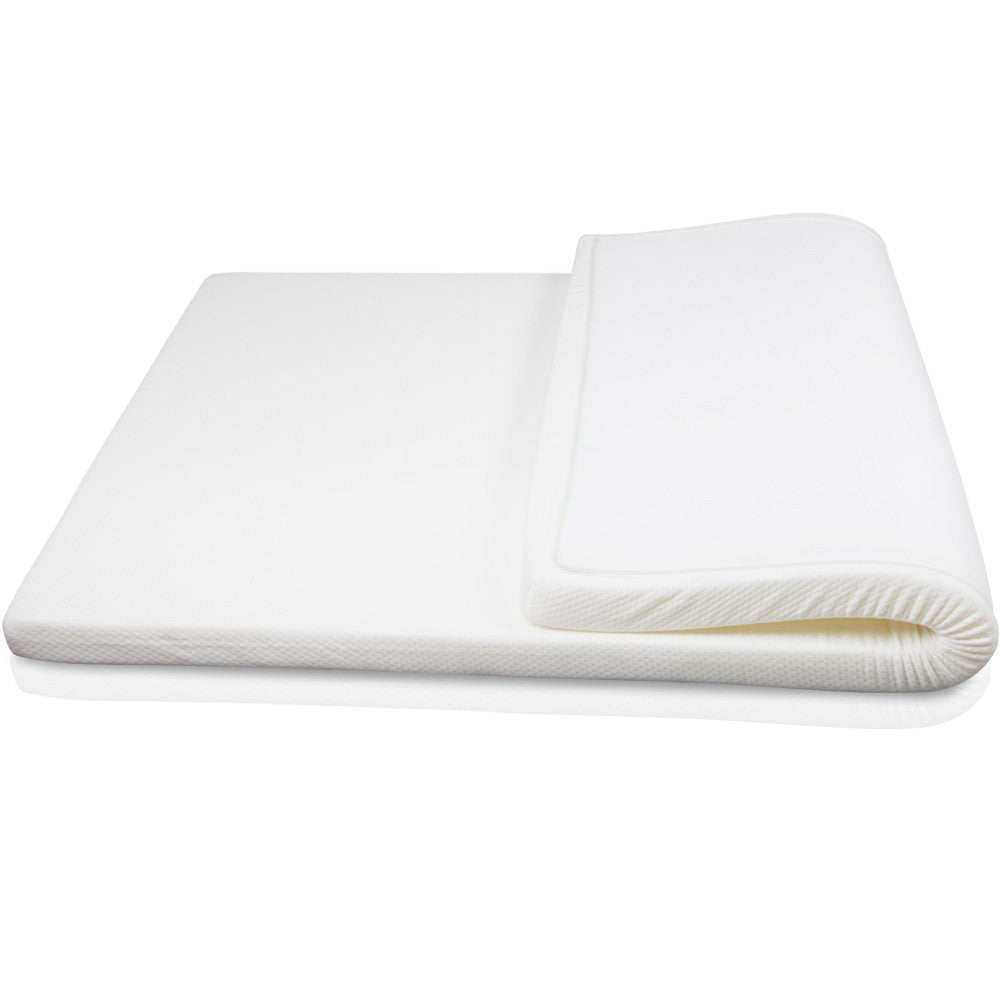 Visco Elastic Memory Foam Mattress Topper 7cm Kingle Single