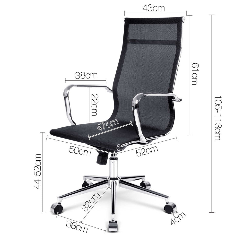 Executive Mesh Office Computer Chair Black