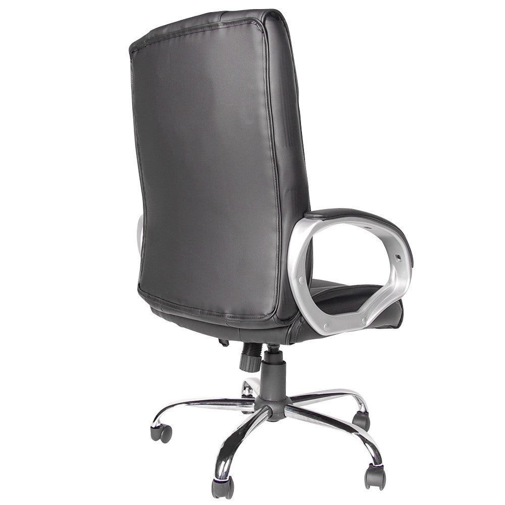 Executive PU Leather Office Computer Chair Black