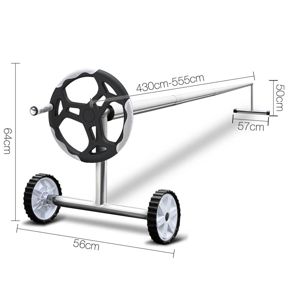 Adjustable Swimming Pool Cover Roller 5.5M