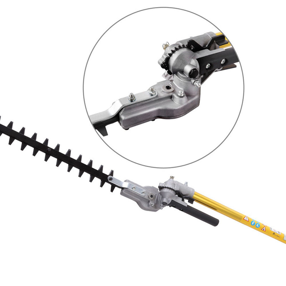 65cc 2 In 1 Petrol Pole Chainsaw Hedge Trimmer Pruner