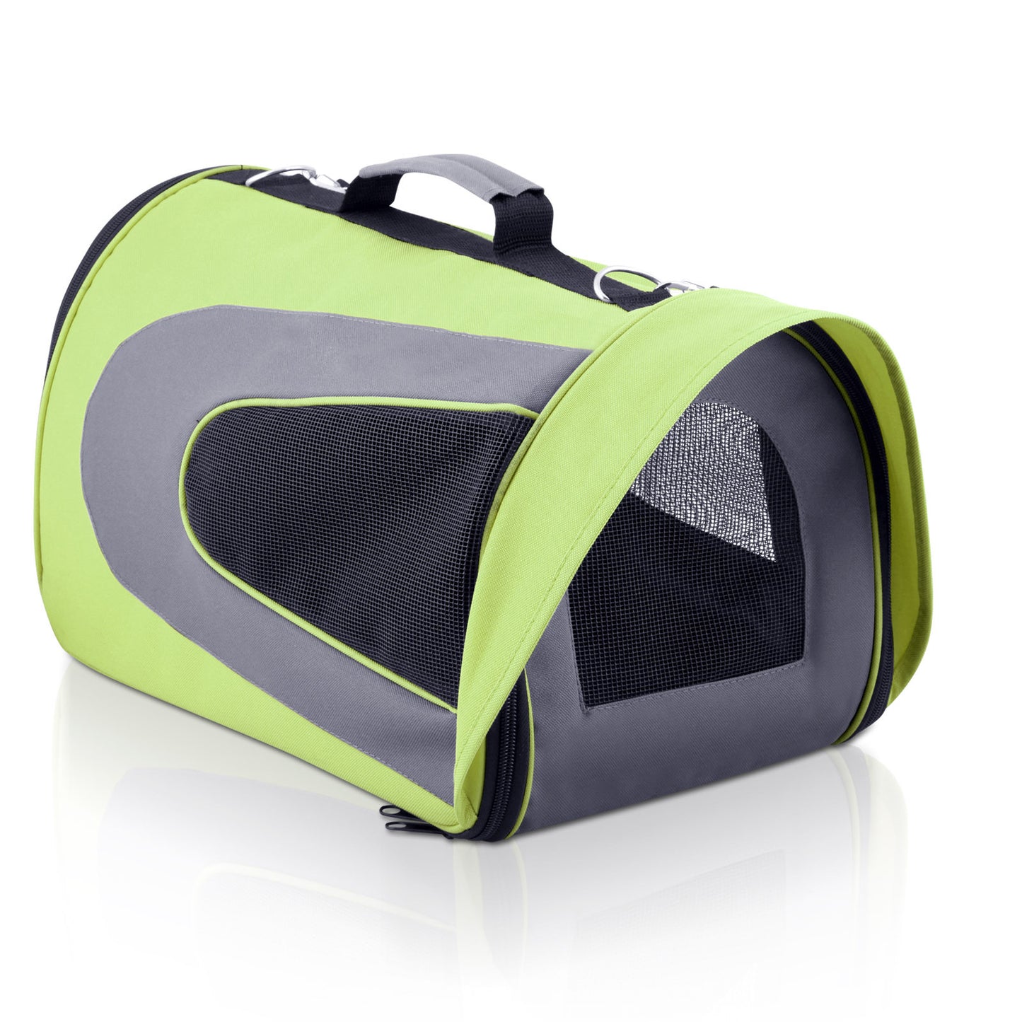 Pet Dog Cat Carrier Travel Bag Large Lime Green