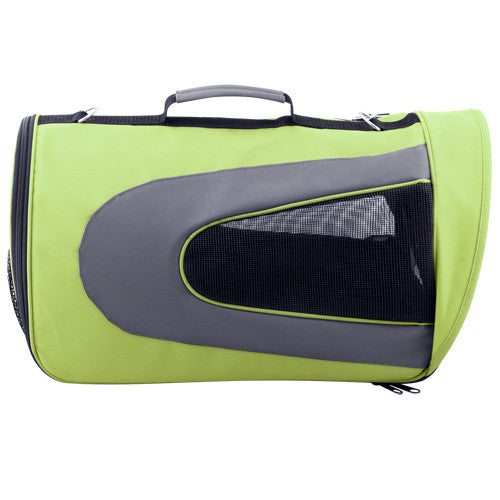 Pet Dog Cat Carrier Travel Bag Large Lime Green