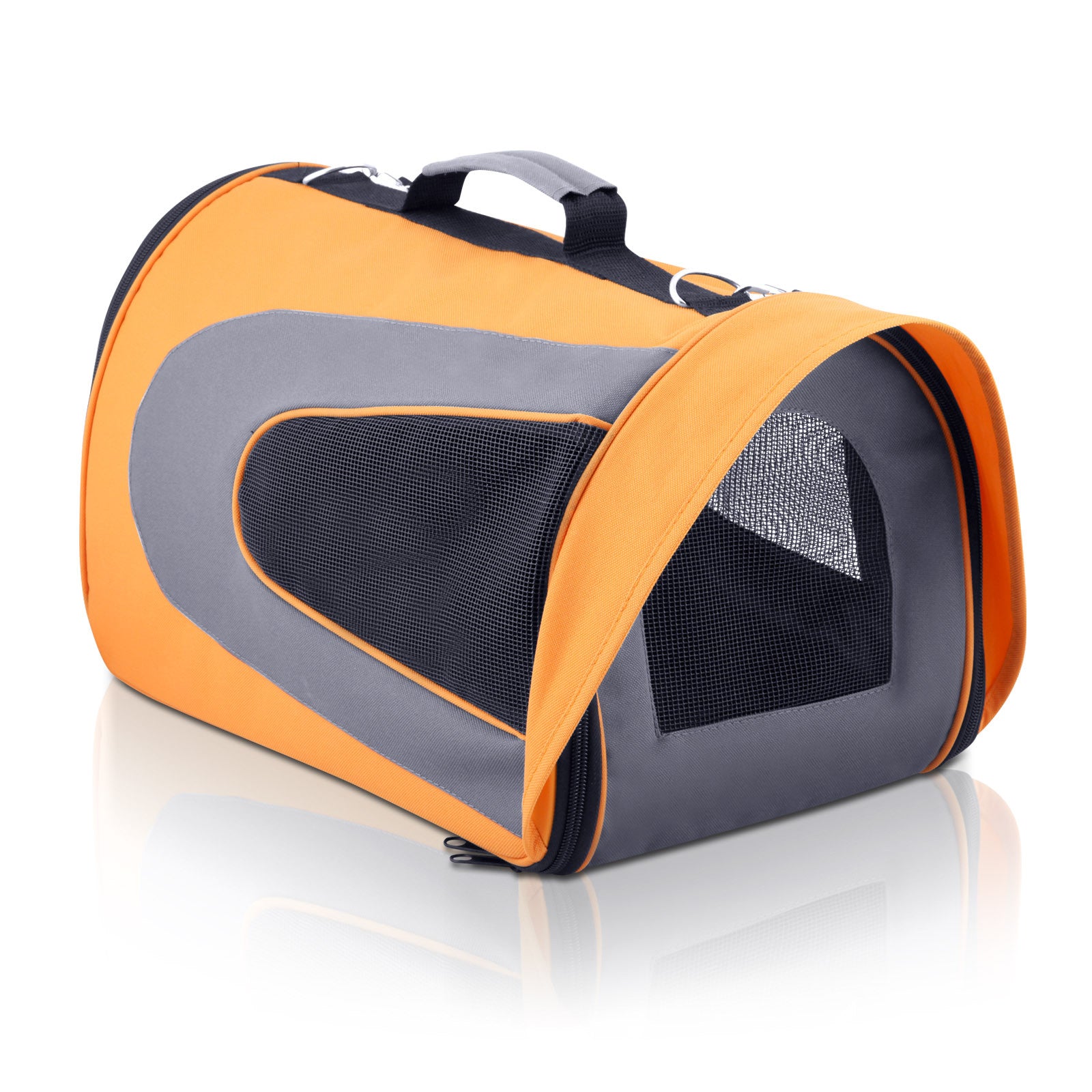 Pet Dog Cat Carrier Travel Bag Large Orange