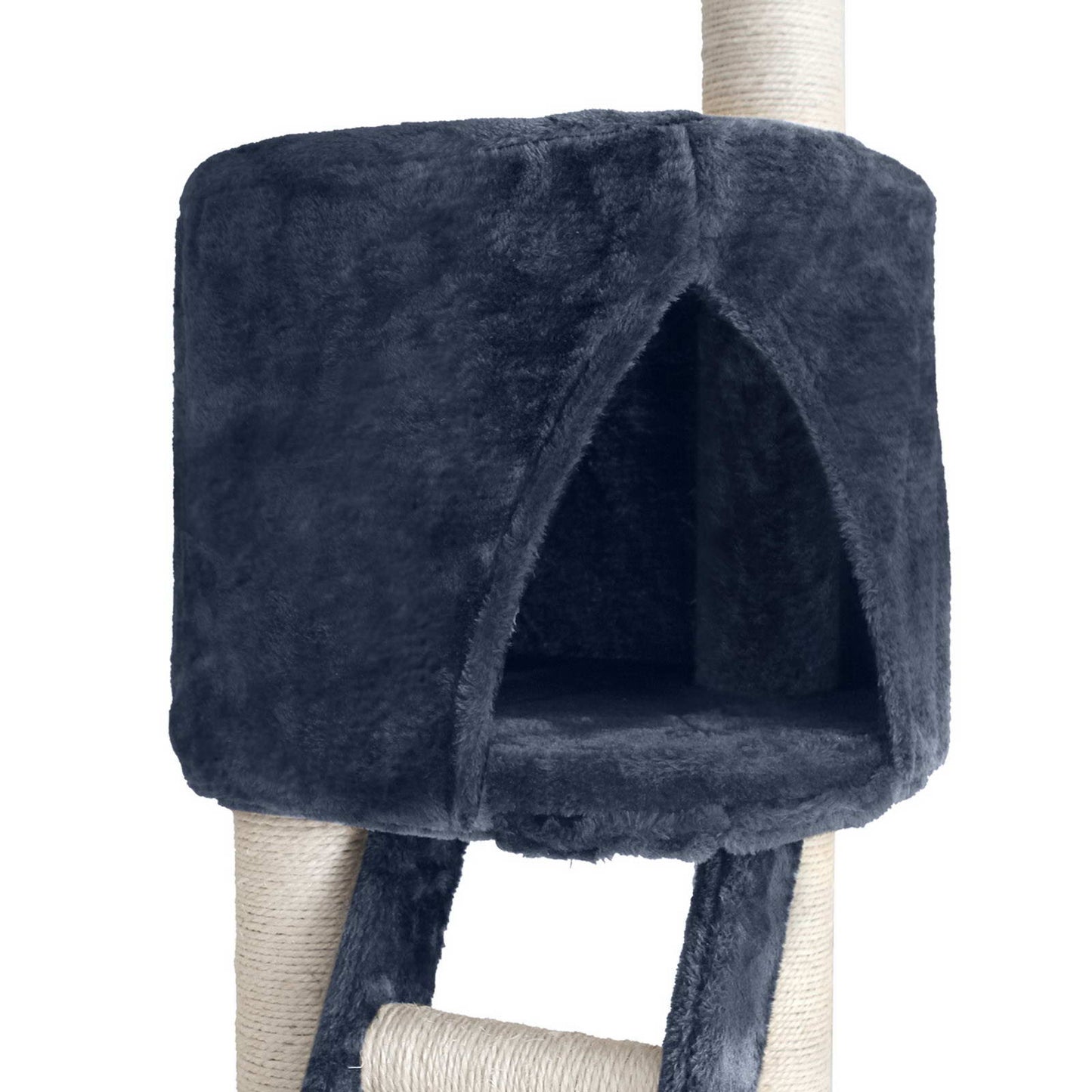 Cat Scratching Poles Post Furniture Tree 244cm Dark Grey