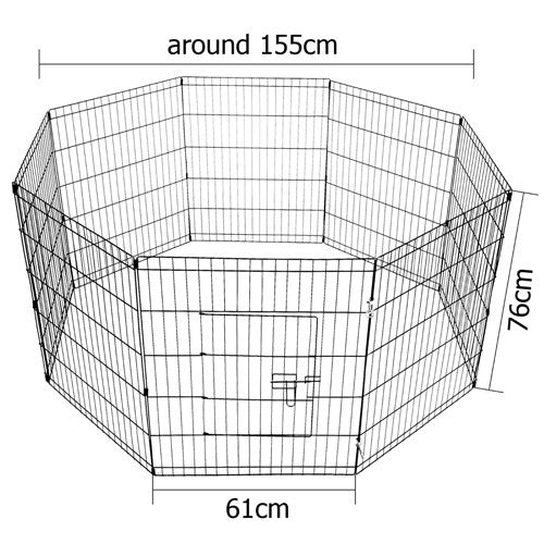 8 Panels Pet Dog Exercise Playpen