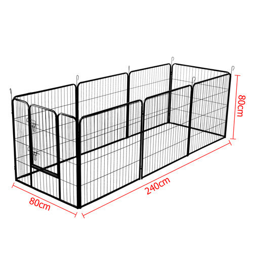 8 Panels Pet Dog Exercise Playpen