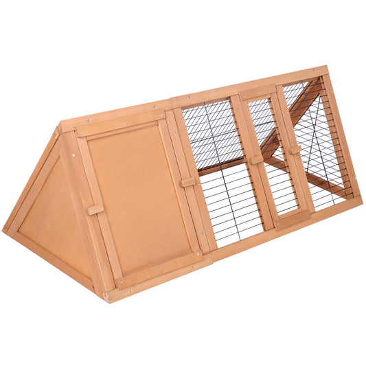 Rabbit Hutch Guinea Pig Chicken Ferret Cage Triangle