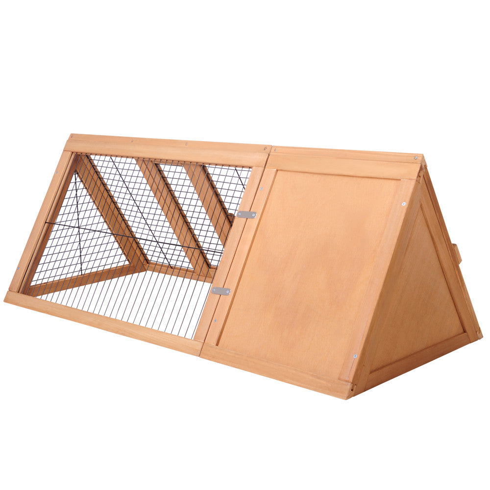 Rabbit Hutch Guinea Pig Chicken Ferret Cage Triangle