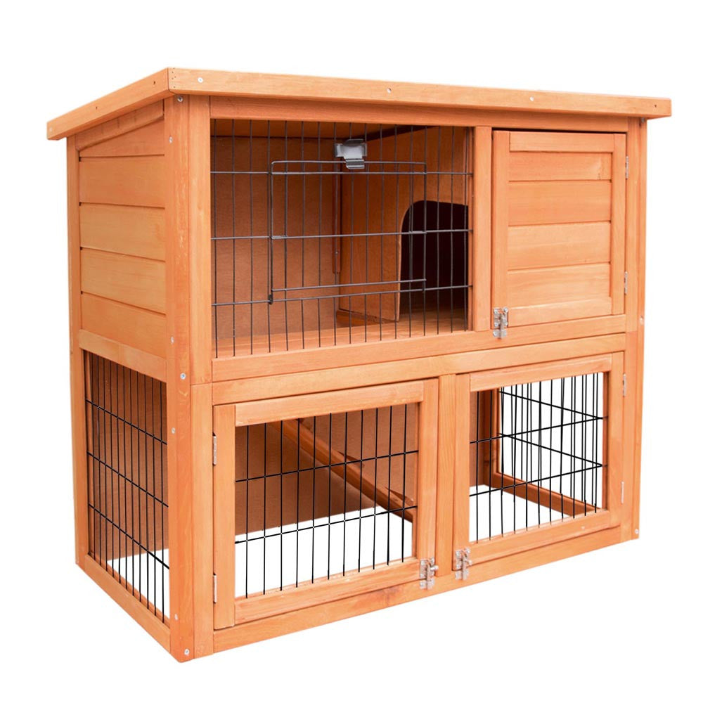 Double Storey Rabbit Hutch 