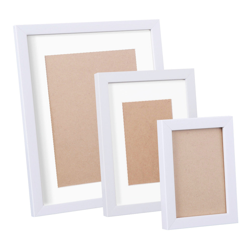 17 pcs Photo Frames Set Wall White