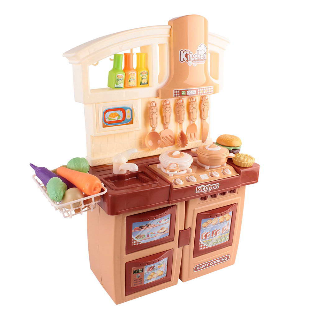 Kitchen Pretend Play Set Orange