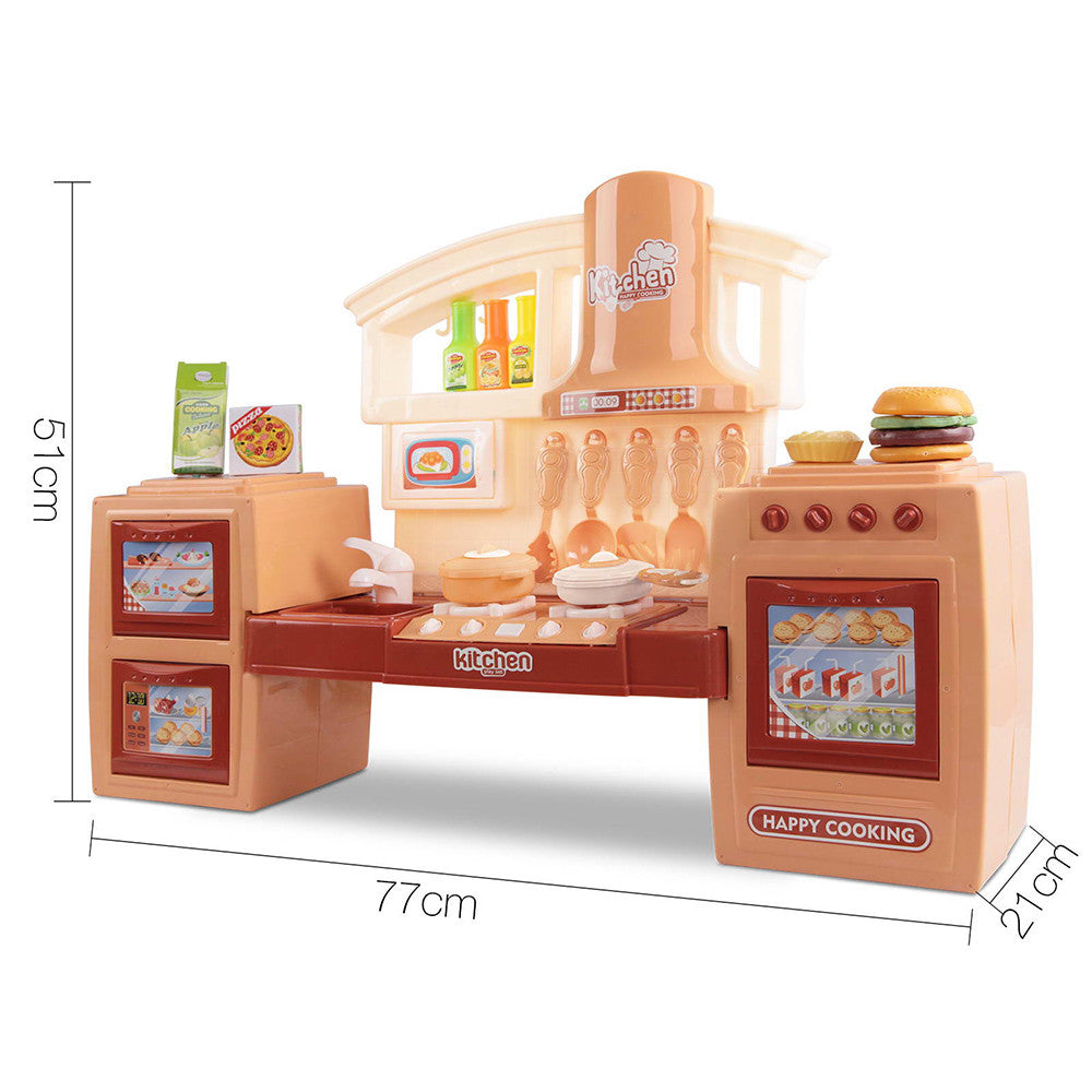 Kitchen Pretend Play Set Orange