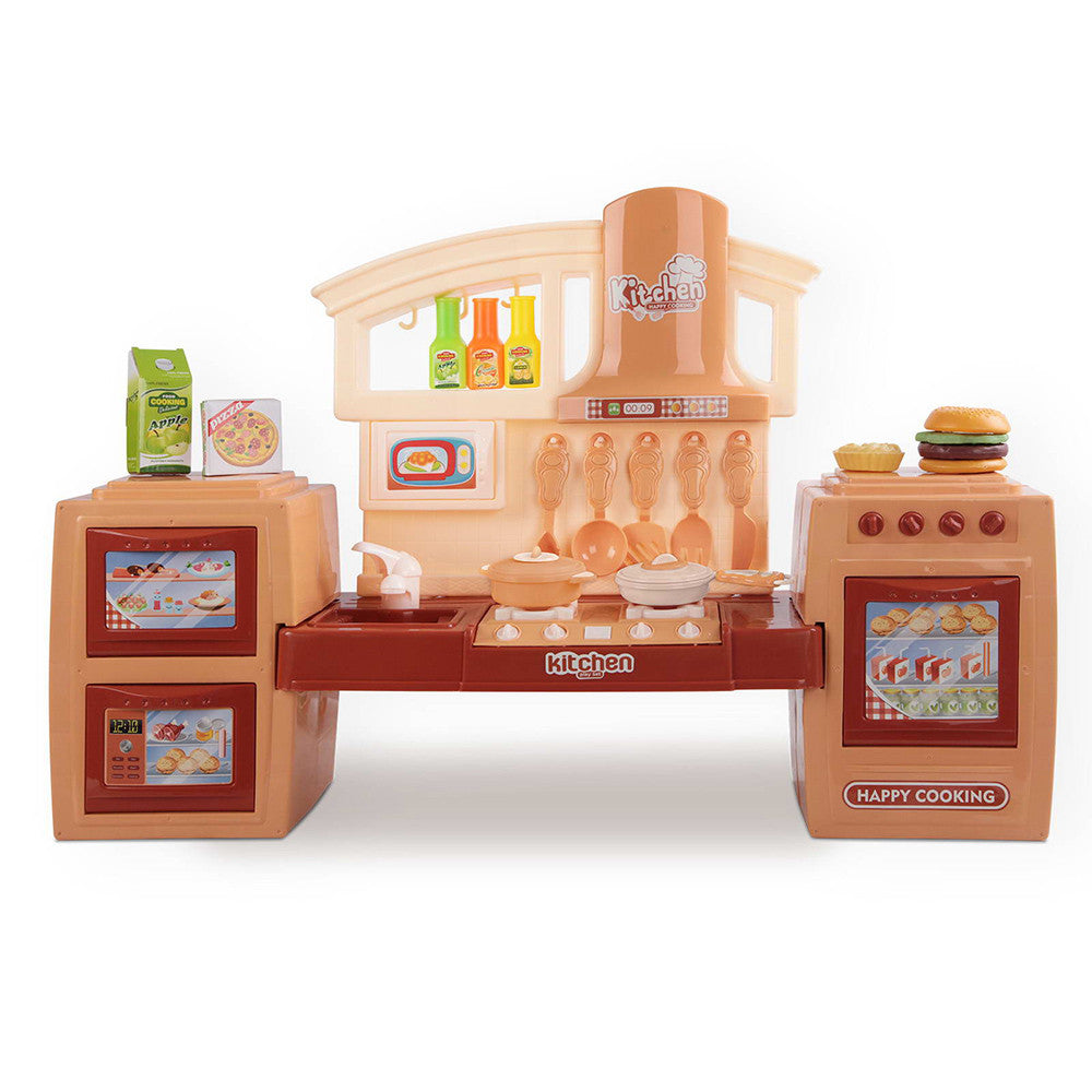 Kitchen Pretend Play Set Orange