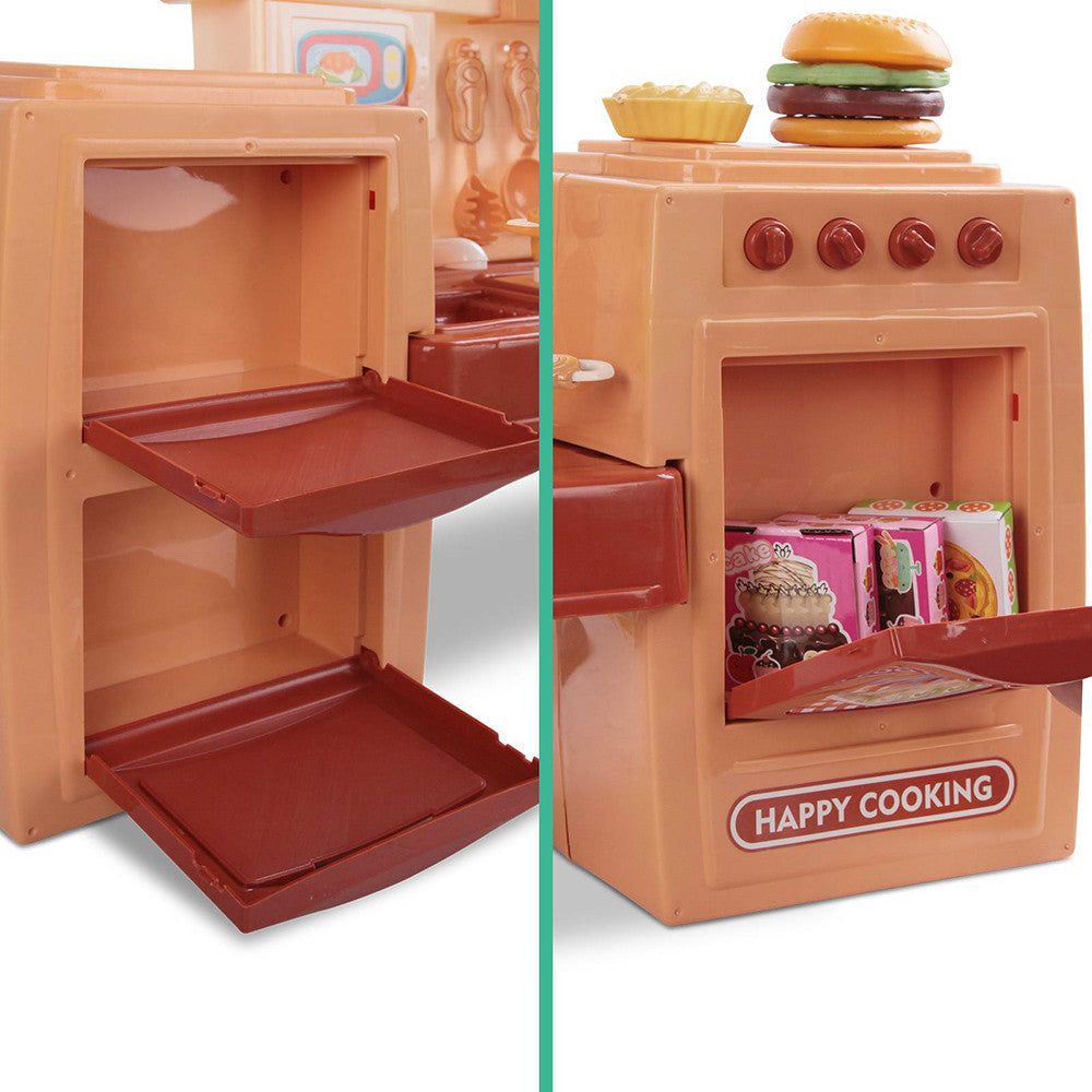 Kitchen Pretend Play Set Orange