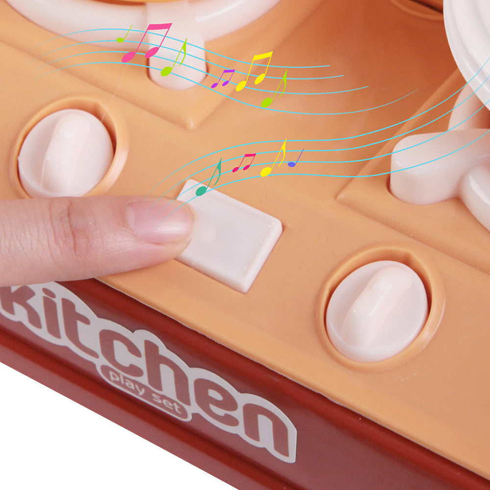 Kitchen Pretend Play Set Orange