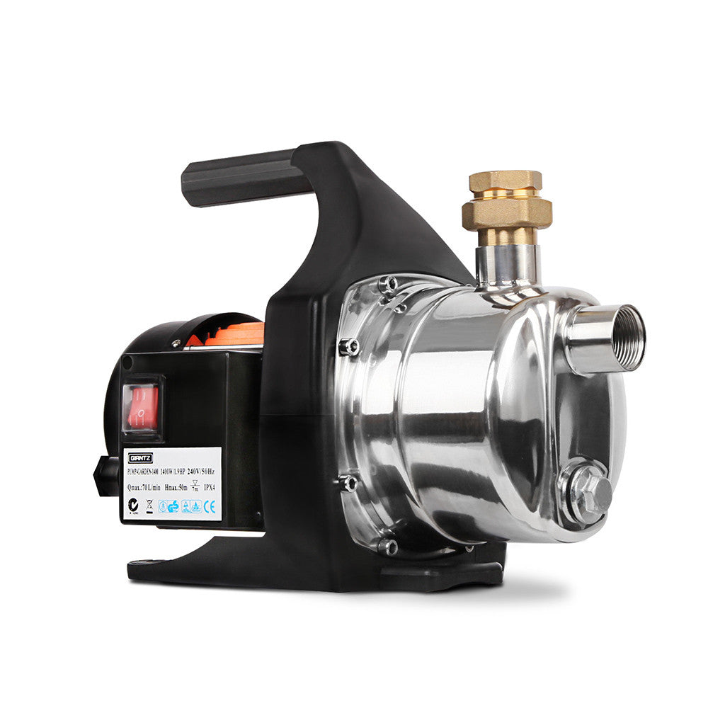 1400w Stainless Steel Garden Water Pump 70L/Min