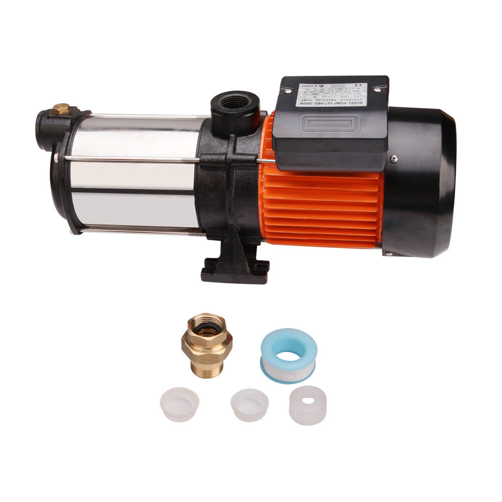 5 Stages Stainless Steel Pressure Pump 1800W 12600L/H