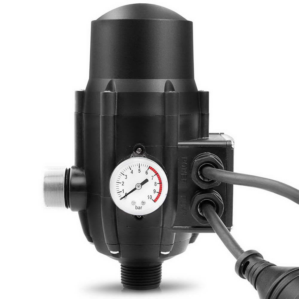 Adjustable Pressure Switch Water Pump Controller Black