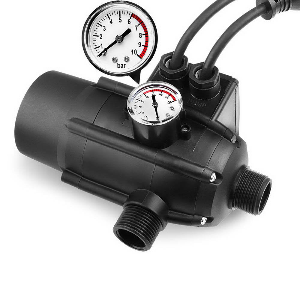 Adjustable Pressure Switch Water Pump Controller Black