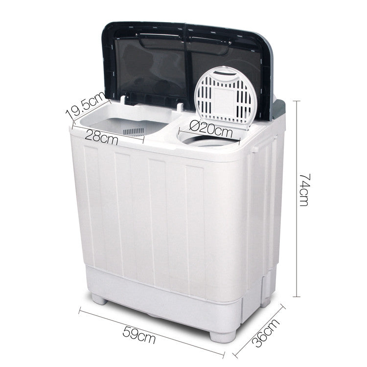 5KG 30L Twin Tub Portable Washing Machine