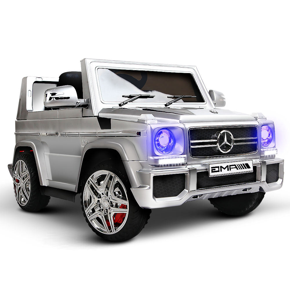 Kids Ride on Car with Remote Control Silver