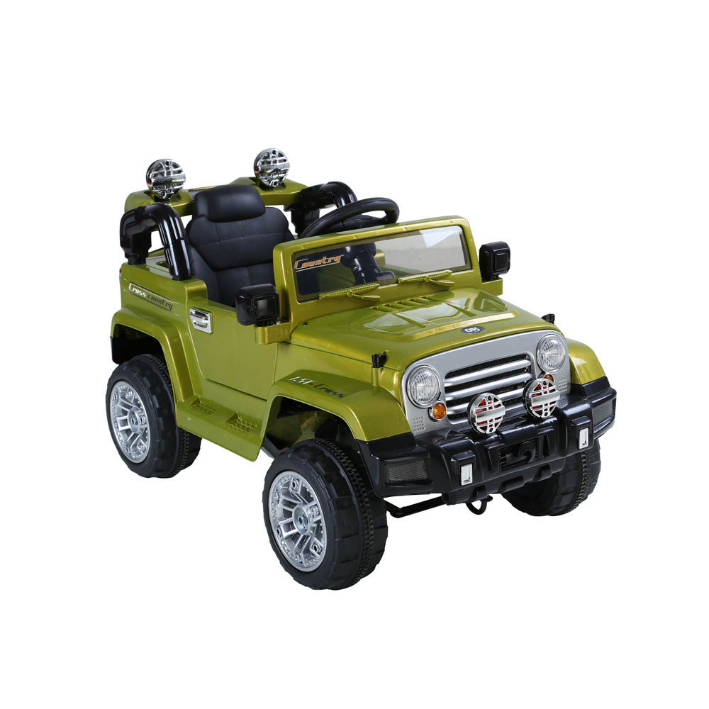 Kids Ride on Car w/ Remote Control Green