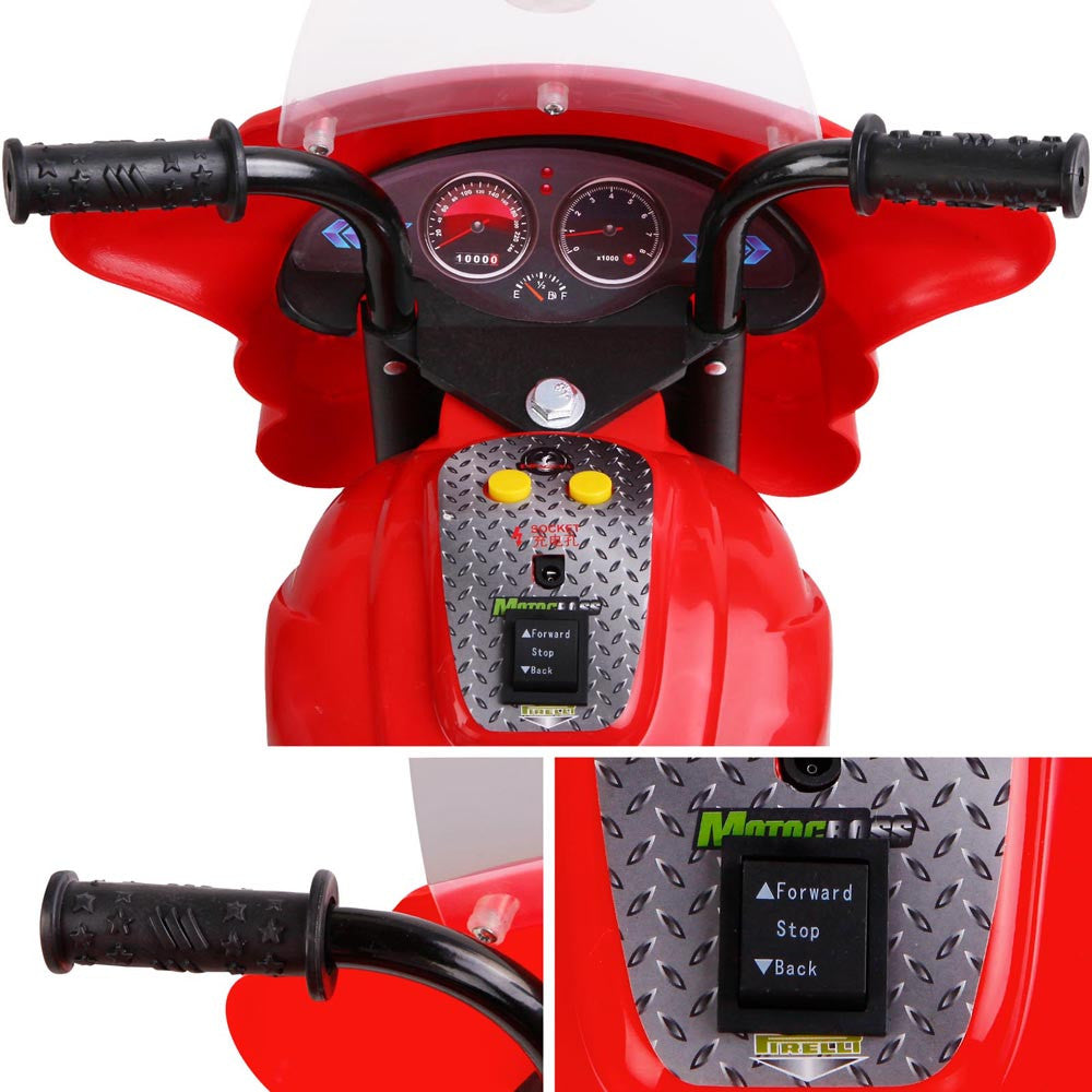 Kids Ride on Motorbike Red