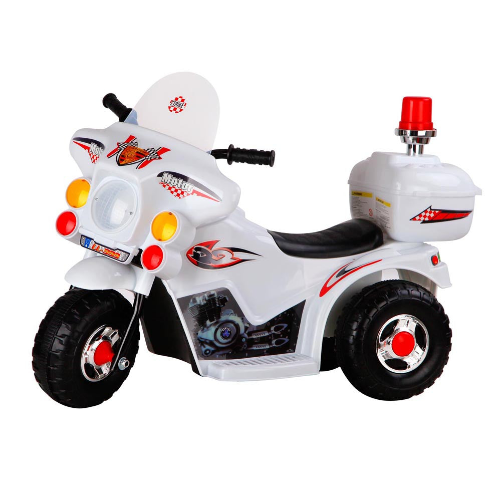 Kids Ride on Motorbike White