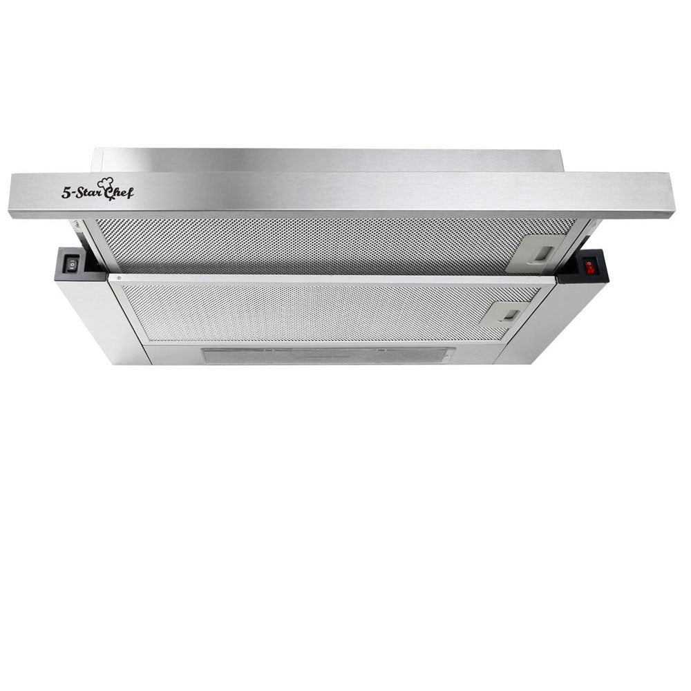 5 Star Chef Slide Out Range Hood 60cm