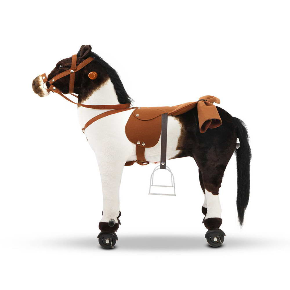 Ride on Pedal Toy Pony - White