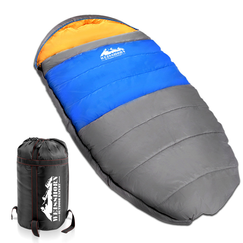 Camping Thermal Sleeping Bag King Blue