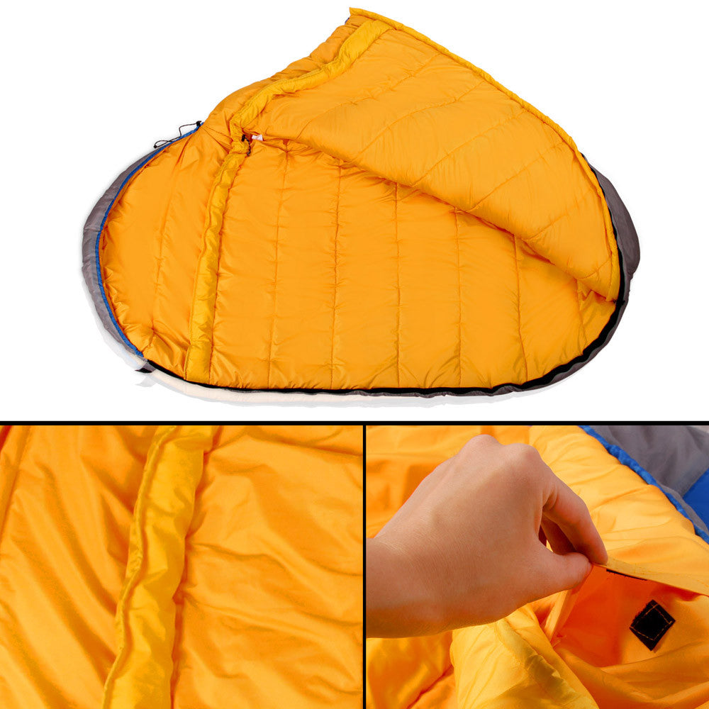 Camping Thermal Sleeping Bag King Blue