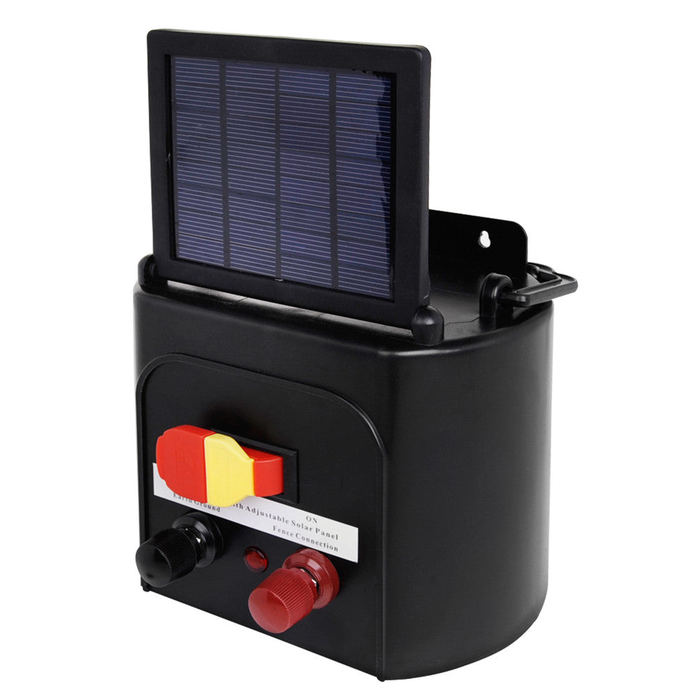 5km Solar Power Electric Fence Energiser Charger