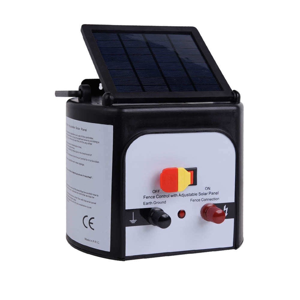 15km Solar Power Electric Fence Energiser Charger