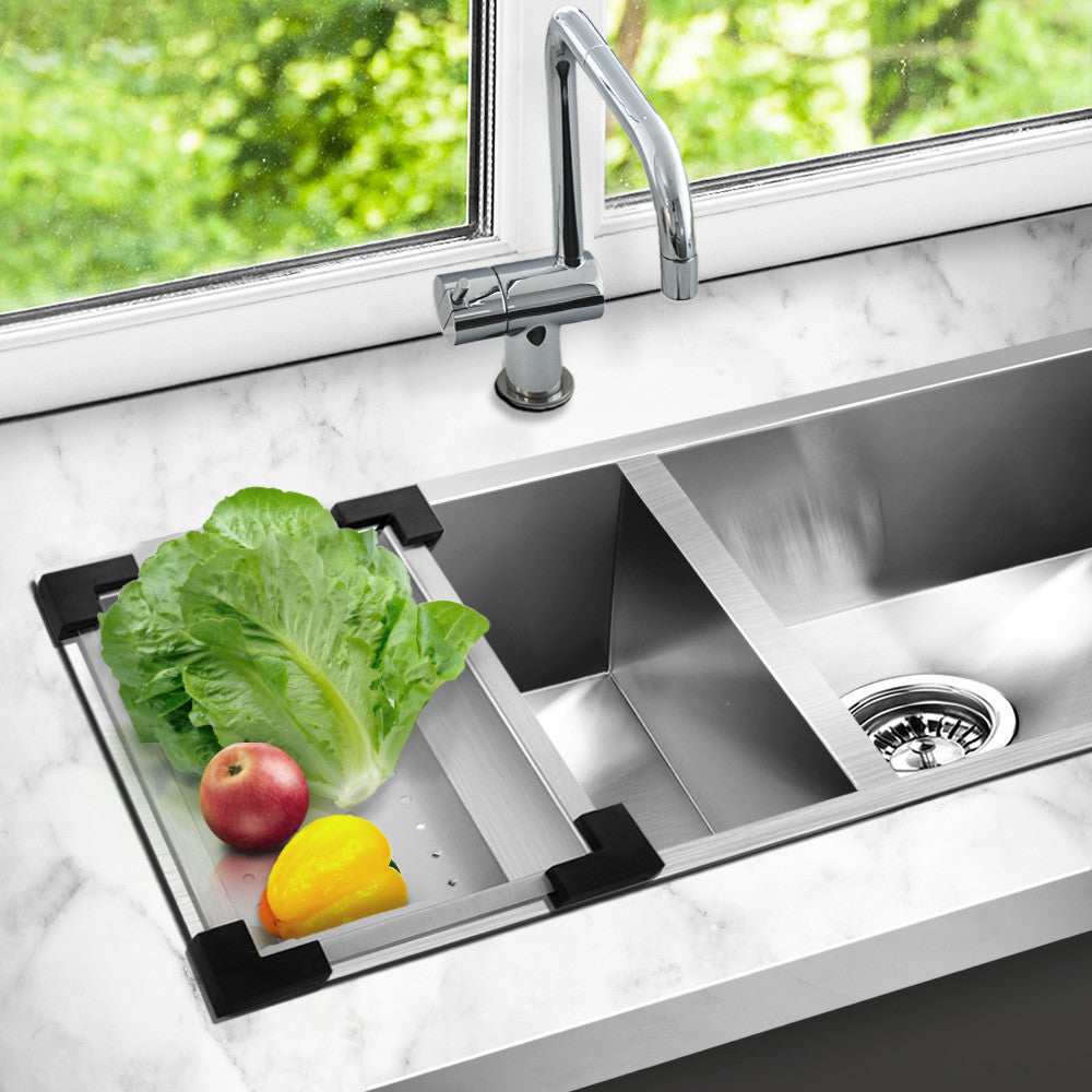 Stainless Steel Kitchen Sink Colander Rectangle